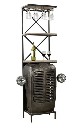 Mobile bar porta - , bottiglie