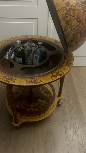 Mobile bar vintage mappamondo - vintage,