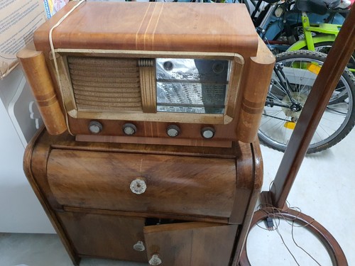 Mobile bar radio - bar, vintage