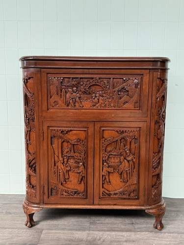 Mobile bar cinese legno - mobile,