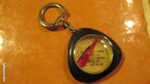 Porte clé vintage bouteille